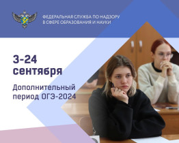 Дополнительный период ОГЭ-2024.