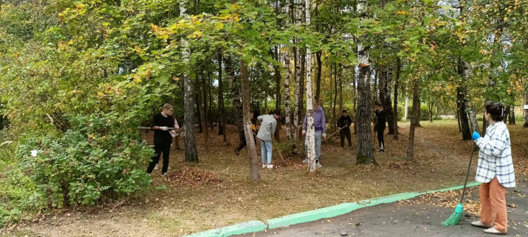 Субботник.